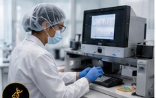 Laboratorio secuenciando muestras de ADN
