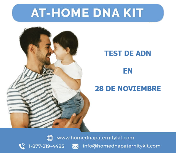 Test de ADN en 28 de Noviembre