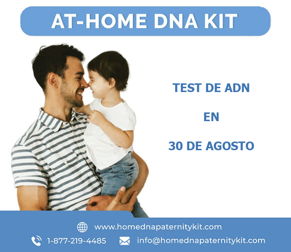 Test de ADN en 30 de Agosto