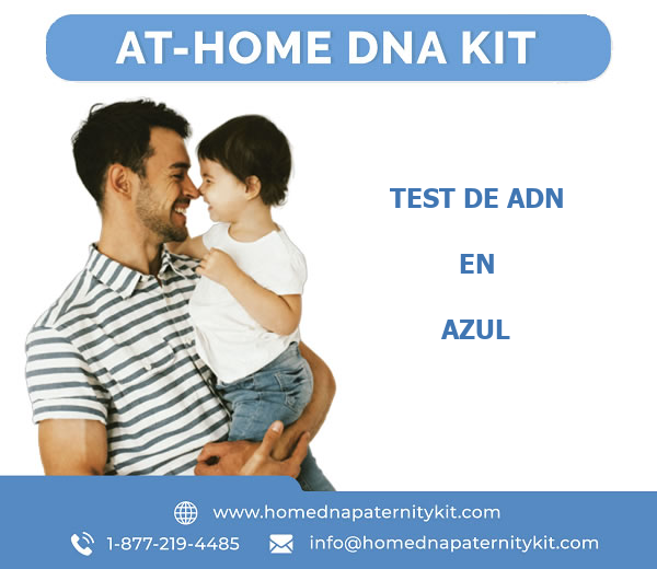 Test de ADN en Azul