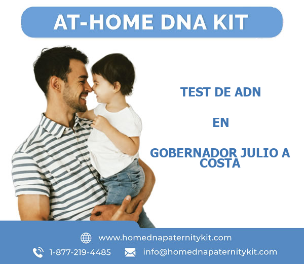 Test de ADN en Gobernador Julio A Costa